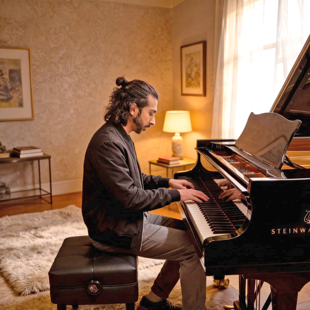 Musician calls for peace with soulful piece